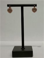 Orecchini Artigianale Donna in Oro rosa Diamante 51043957-252915